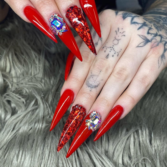 15. Creative Long Nail Ideas Worth Saving