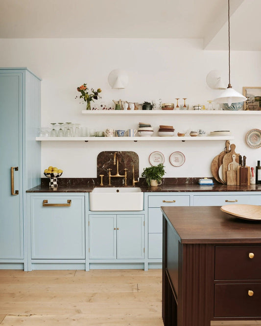 15 Bold Blue Kitchen Cabinet Inspirations
