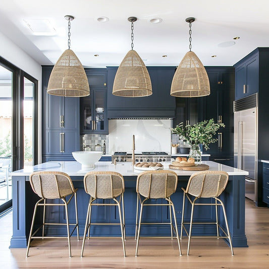 15 Trendy Navy Blue Kitchen Ideas