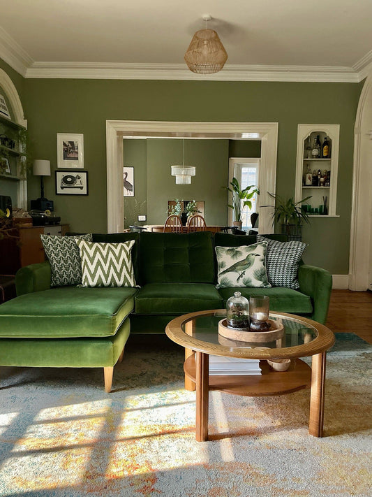 15 Trending Dark Green Living Room Styles