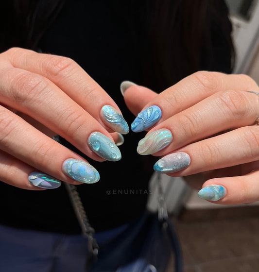 15 Baby Blue Nail Ideas Perfect For Any Season