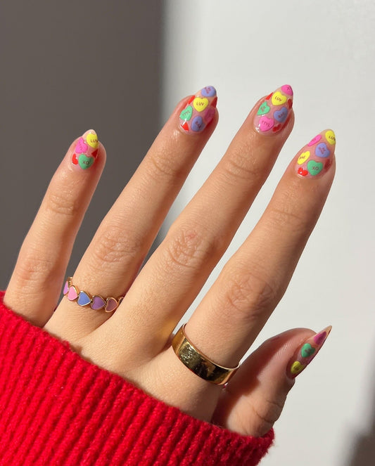 15 Cool Girl Heart Nail Ideas
