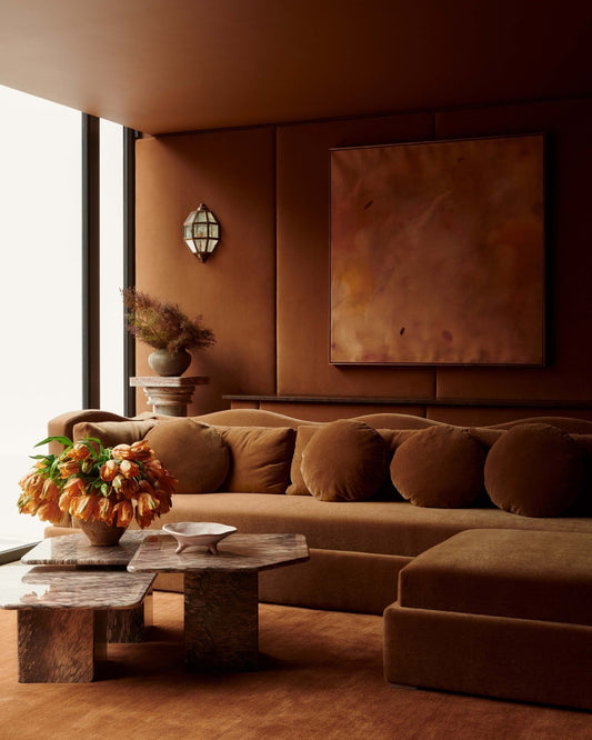 15 Refined Brown Sofa Living Room Designs