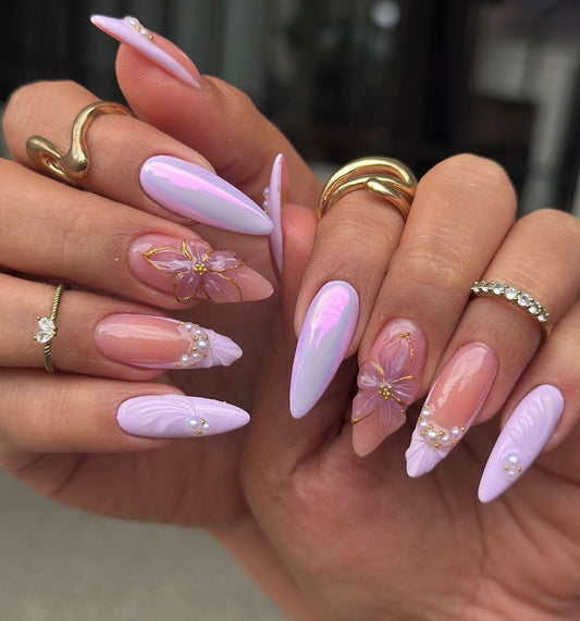 15 Lilac Nail Ideas That Bring Pure Elegance