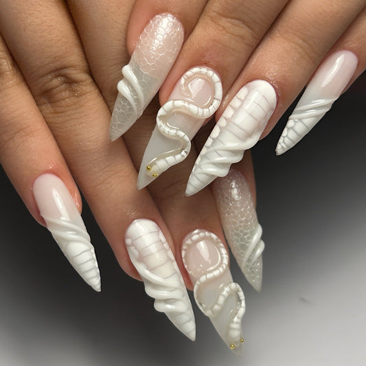 15 Minimalist Zig Zag Nail Ideas