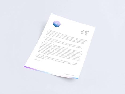 Free A4 Paper Psd Mockup