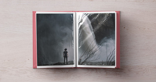 Free Psd Photo Album Mockup Template