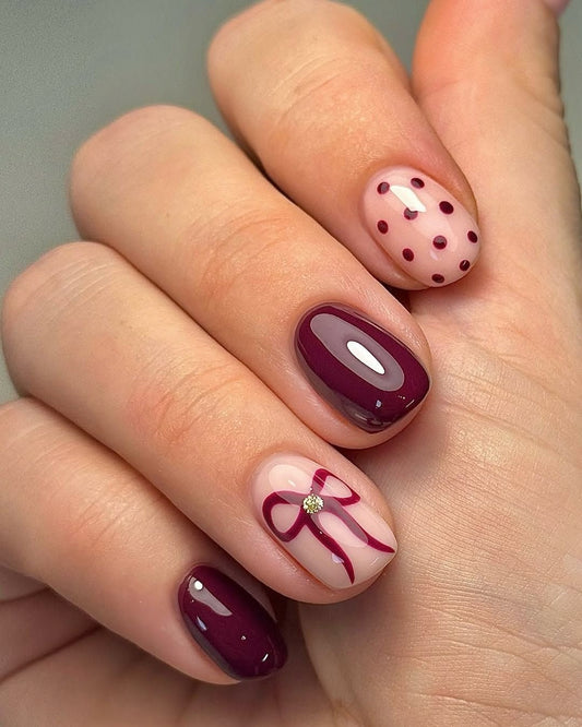 15 Stunning Maroon and Gold Nail Ideas 2026 Edition