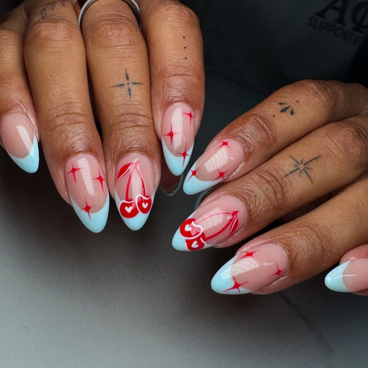 15 Best Cherry Color Nail Ideas for Cute Manicures