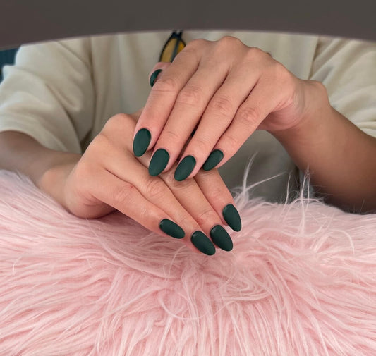 15 Green and Black Nail Ideas • Striking Nail Art Goals