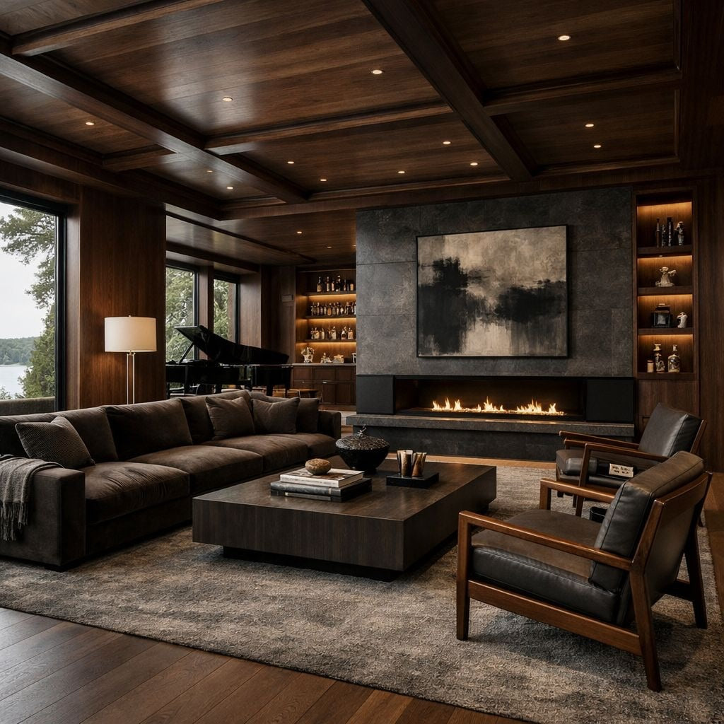 15 Trendy Black and Gray Living Room Ideas 2026
