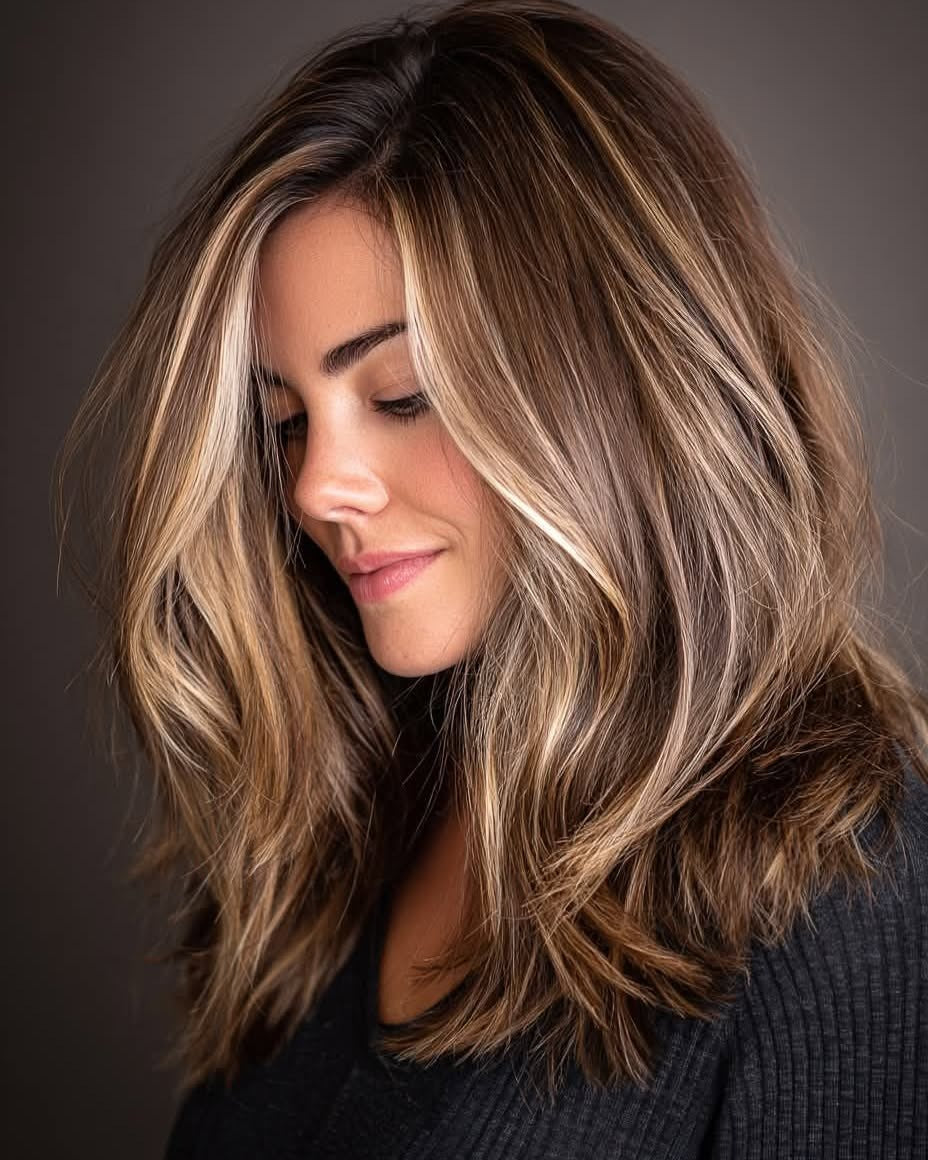15 Gorgeous Light Brown Hair with Highlights Picks