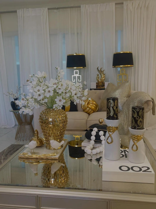 15 Designer White and Gold Living Room Ideas 2026