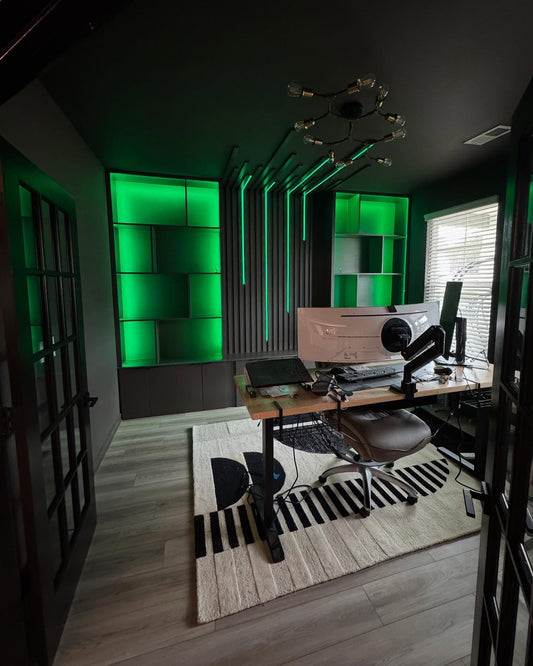 15 Iconic Dark Office Ideas