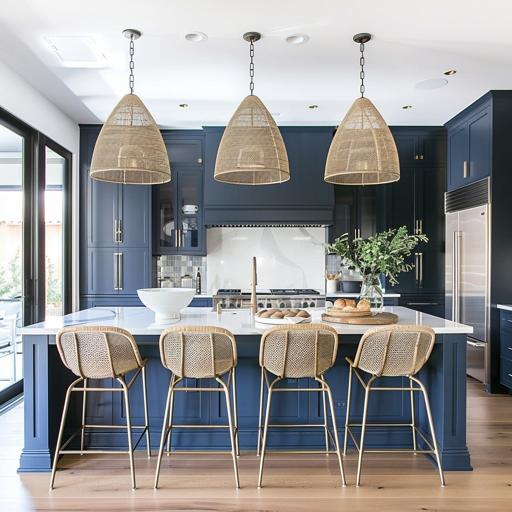 15 Trendy Navy Blue Kitchen Ideas