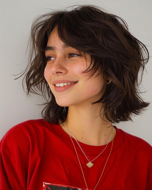 15 Fresh Short Shag Haircuts for All Hair Types