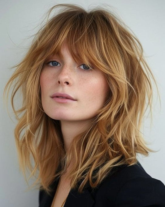 16 Edgy Short Layered Haircuts with Bangs