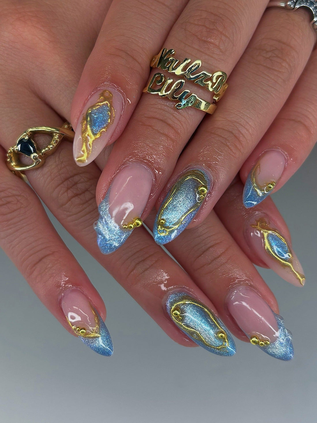 15 Trendy Blue and Yellow Nail Ideas You Must See