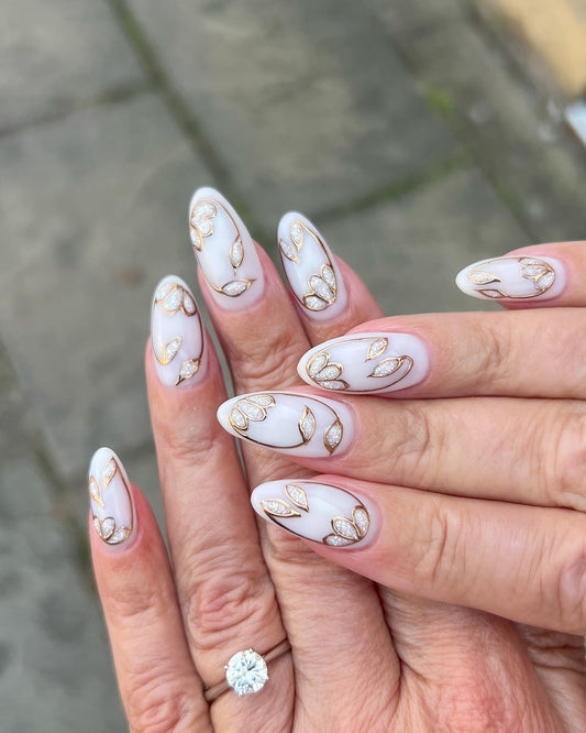 15 Bridal Nail Ideas Crafted for Modern Brides