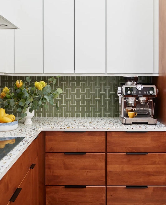 15 Green Kitchen Backsplash Ideas You’ll Keep Seeing
