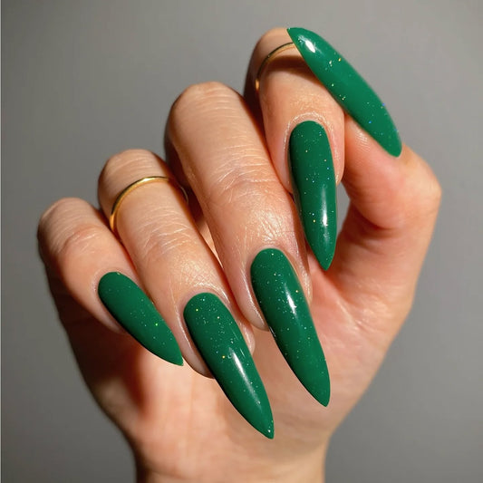 15 Trending Dark Green Nail Designs You’ll Want