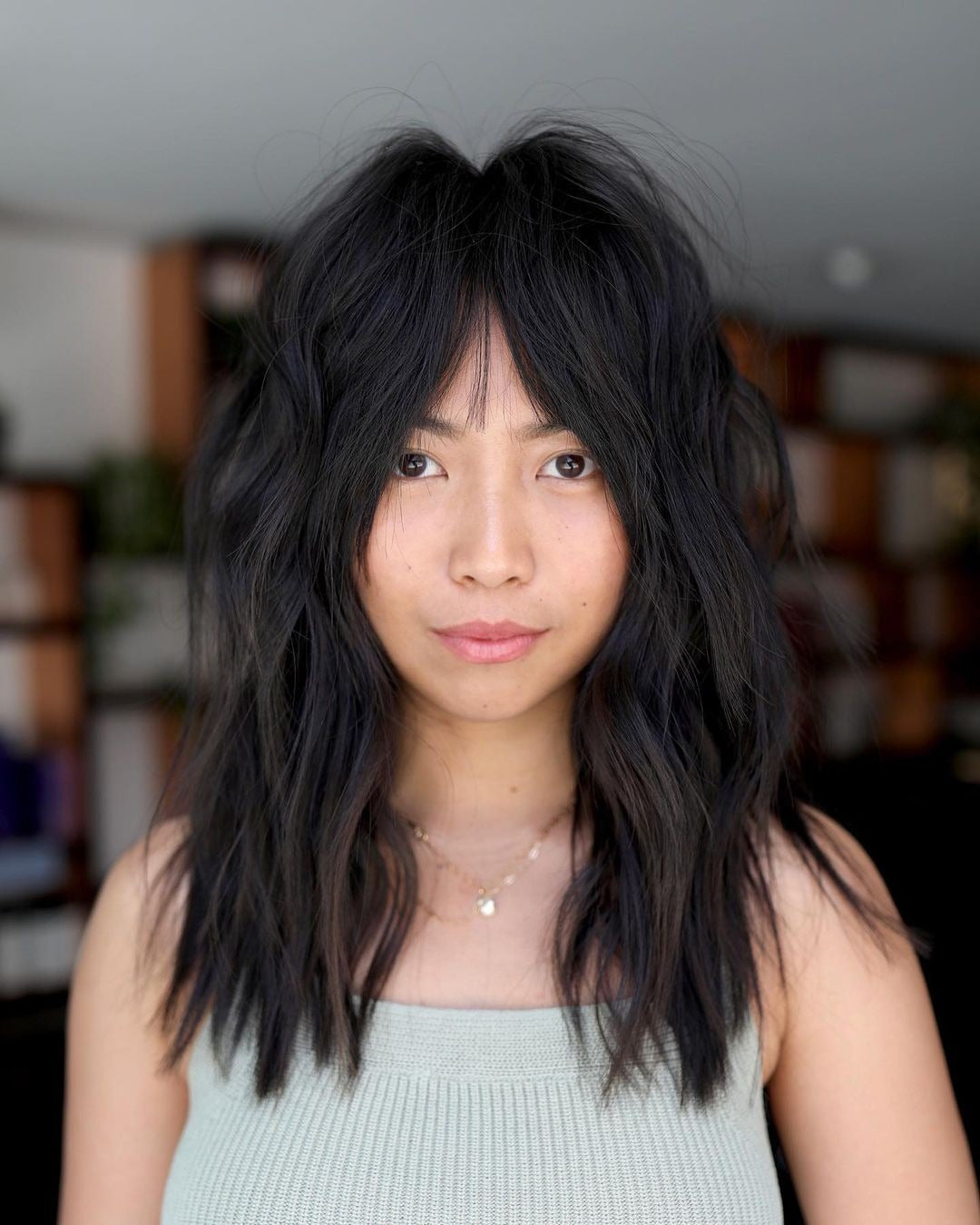 15 Cool Shaggy Haircut With Bangs Ideas