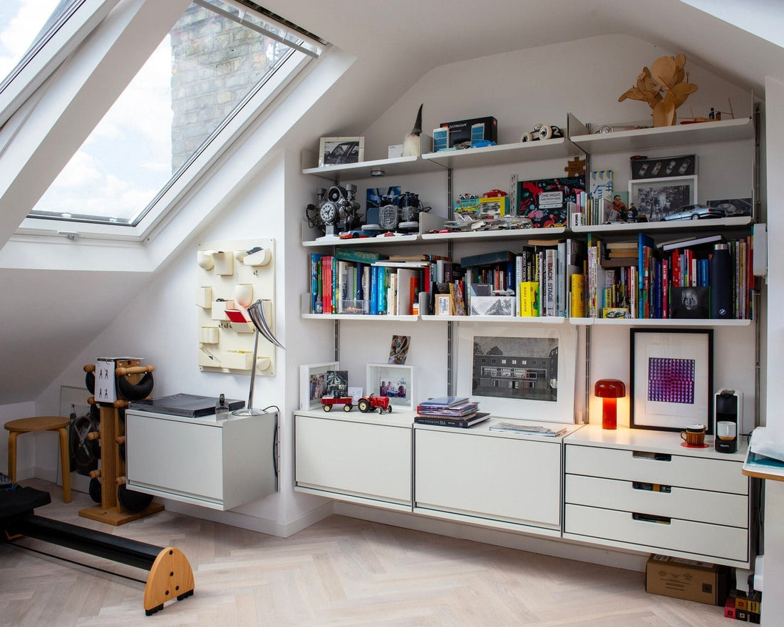 15 Attic Office Ideas With Smart Storage