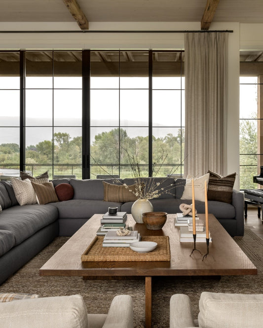 15 Gray and Brown Living Room Ideas for Warm Interiors