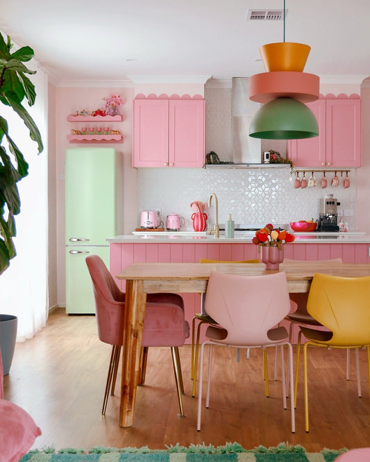 15 Pink and White Kitchen Ideas Full of Character