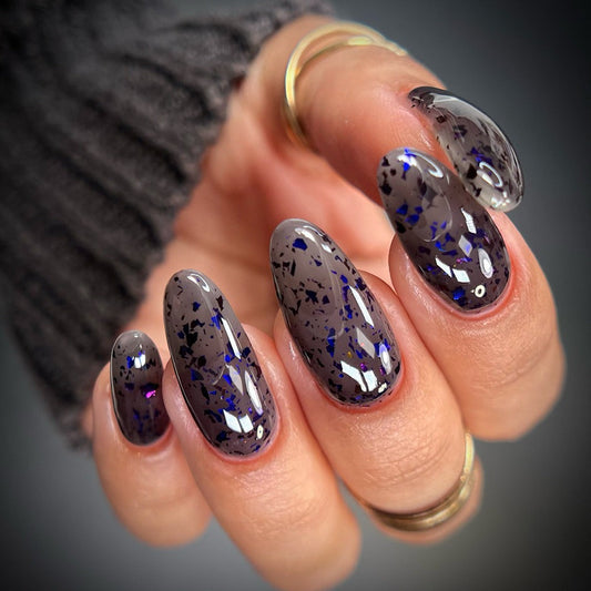 15 Fresh Matte Black Nail Ideas That Elevate Style
