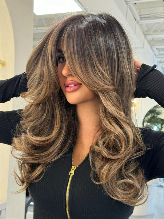 15 Layered Hair With Wispy Bangs – The Ultimate Trend in 2025