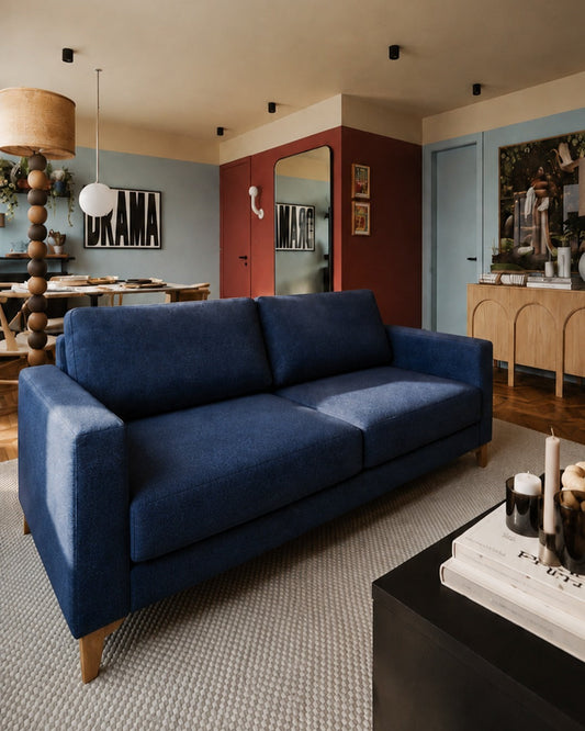 15 Must-See Blue Sofa Living Room Ideas for 2026