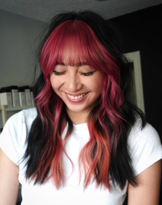15 Dark Pink Hair Color Inspirations for 2025