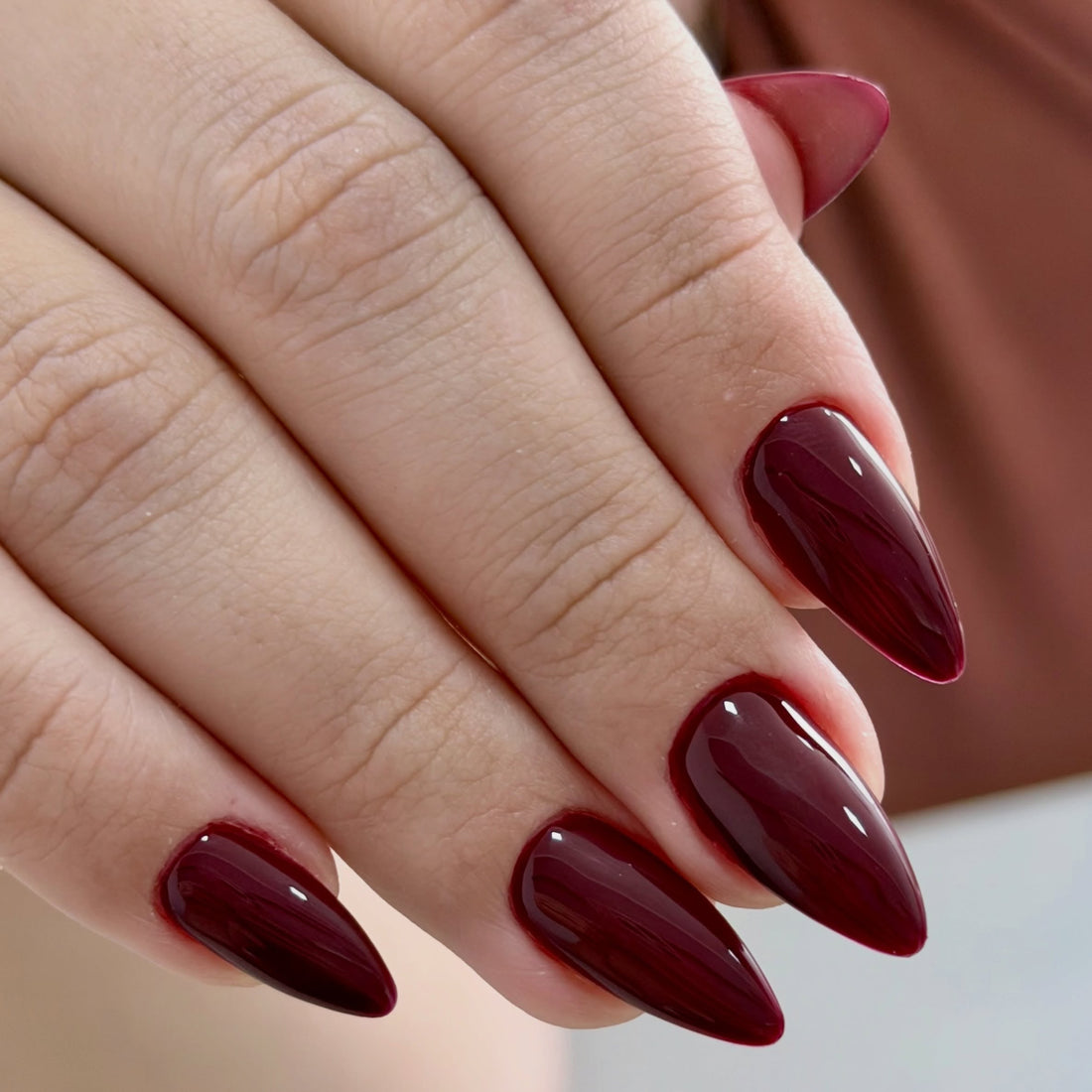 15 Red Almond Nail Ideas 2026