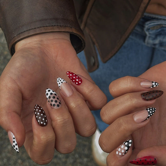 15 Creative Polka Dot Nail Ideas You Can Copy Now