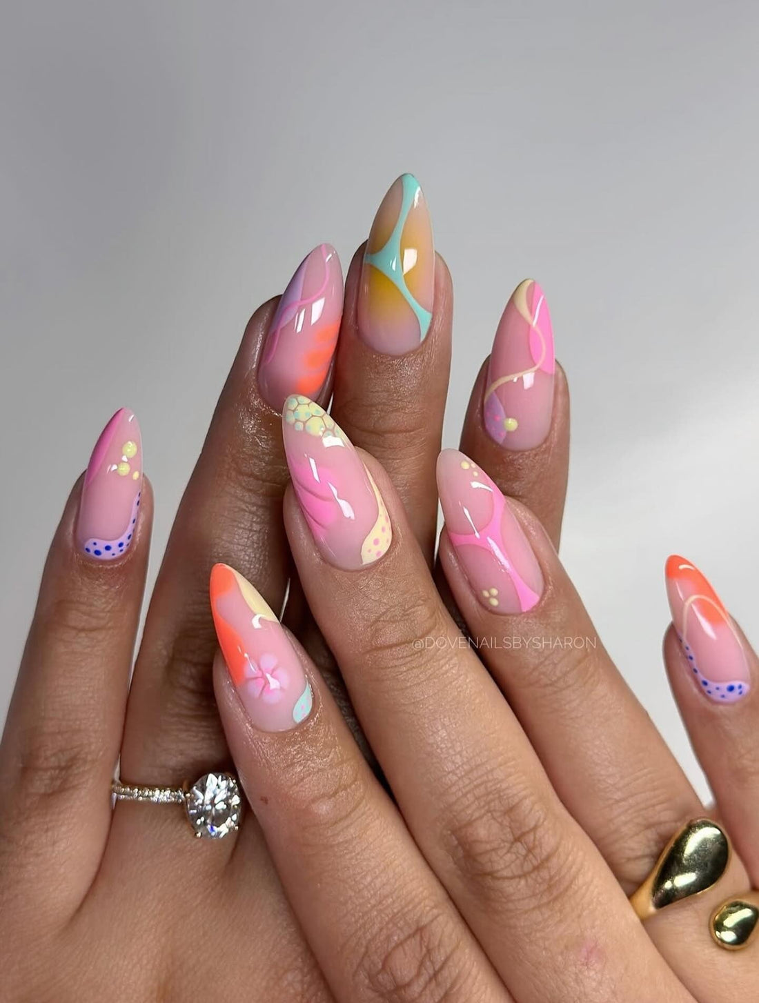 15 Fun Summer Nail Ideas with Vibrant Color Play