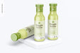 Free 12 Oz Veggie Sauce Bottles Mockup Psd