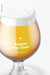 Free 13 Oz Belgian Beer Glass Mockup, Close Up Psd