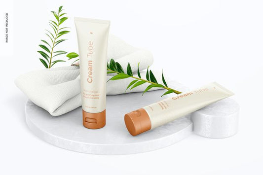 Free 2 Oz Tubes Mockup Psd