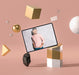 Free 3D Mock-Up Digital Tablet Abstract Concept Psd