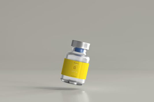 Free 5Ml Vial Bottle Mock Up Psd