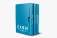 Free 6 X 9 (3 Book) Box Set Mockup Template
