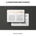 Free A5 Landscape Flyer Mockup Psd