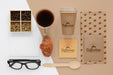 Free Above View Coffee Branding Items Psd