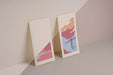 Free Abstract Shapes Brochure Mock-Up Psd