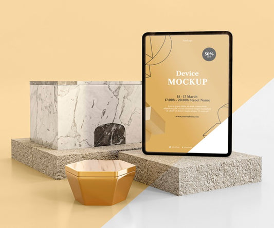 Free Abstract Stone And Tablet Psd