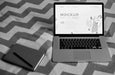 Free Agenda Beside Laptop Psd