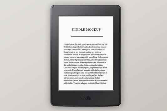 Free Amazon Kindle Paperwhite Mockup