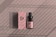 Free Amber Glass Dropper Bottle With Box Mockup Psd