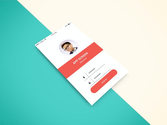 Free App Screen Showcase Mockup Vol.2